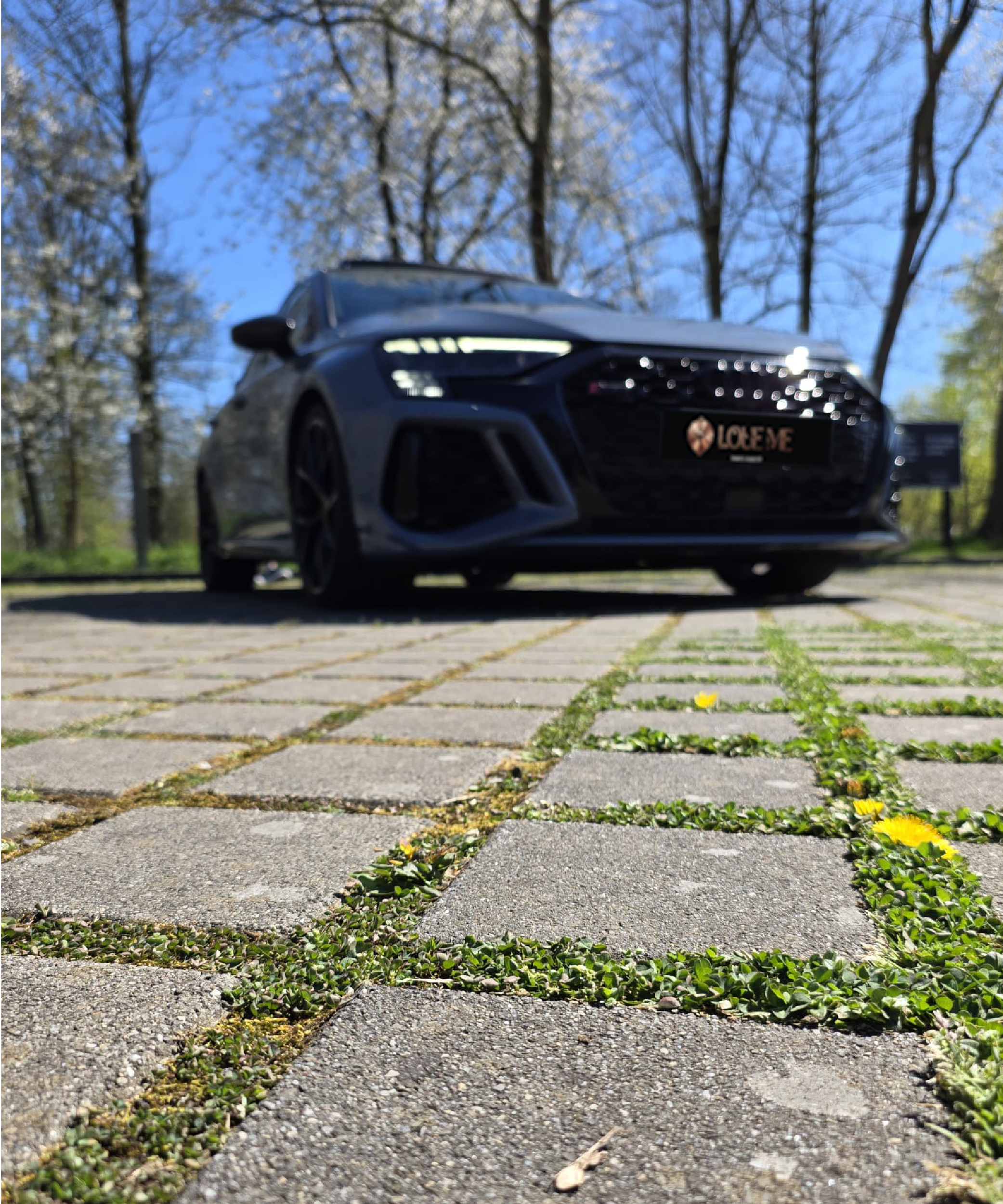 côté gauche audi RS3