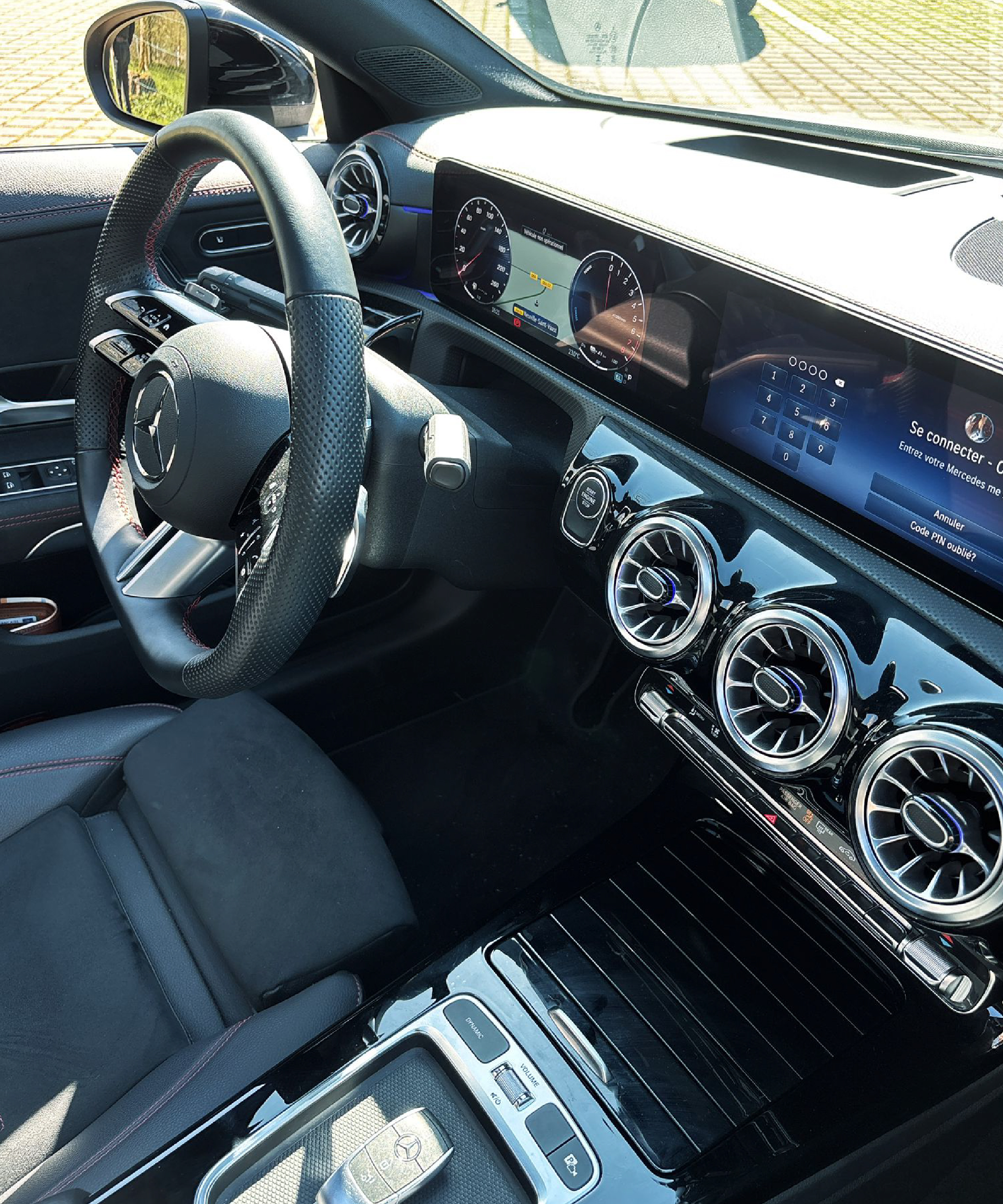 Tableau de bord mercedes
